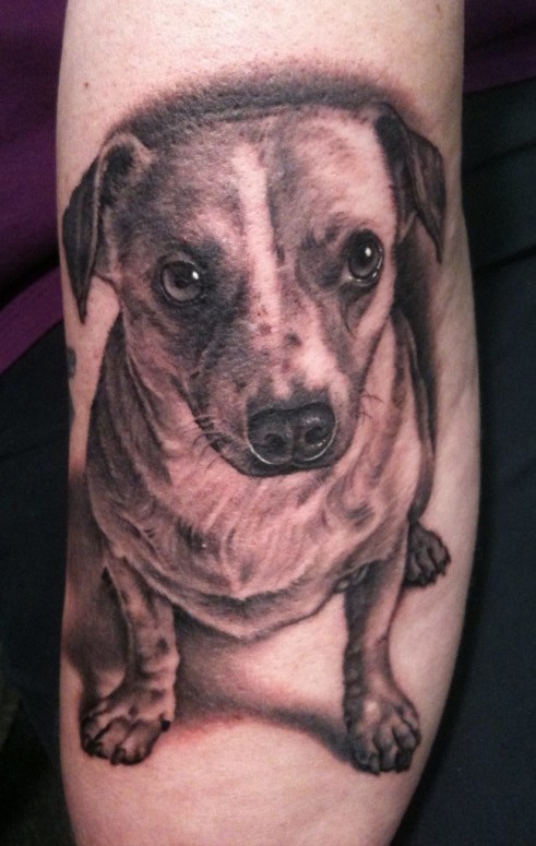 Dog By Bob Tyrrell Tattoos